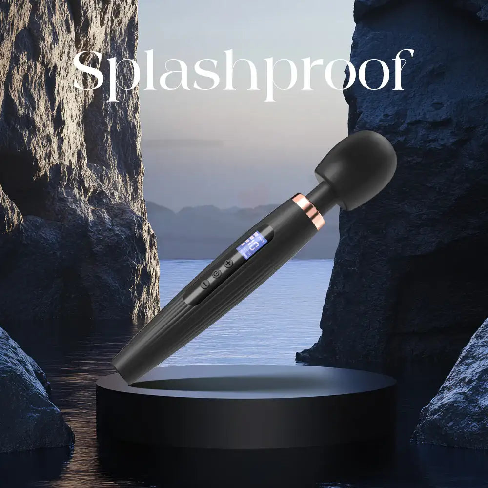 Nightflare - LCD Screen Display Large AV Wand Vibrator - Frisky Business Adult Sex Toys Shop