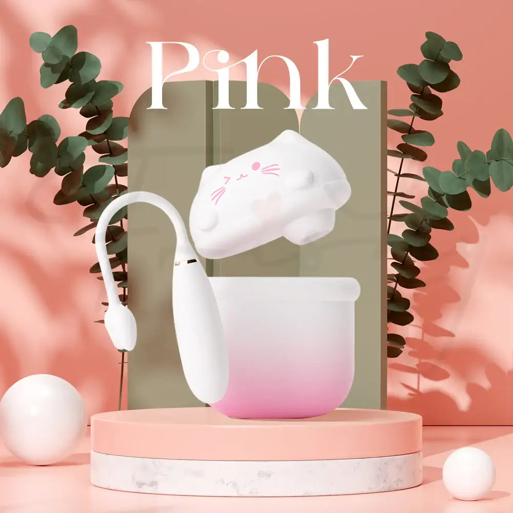 Pudding Meow - APP Control Suction + Egg Vibrator with Casing - Frisky Business Adult Sex Toys Shop