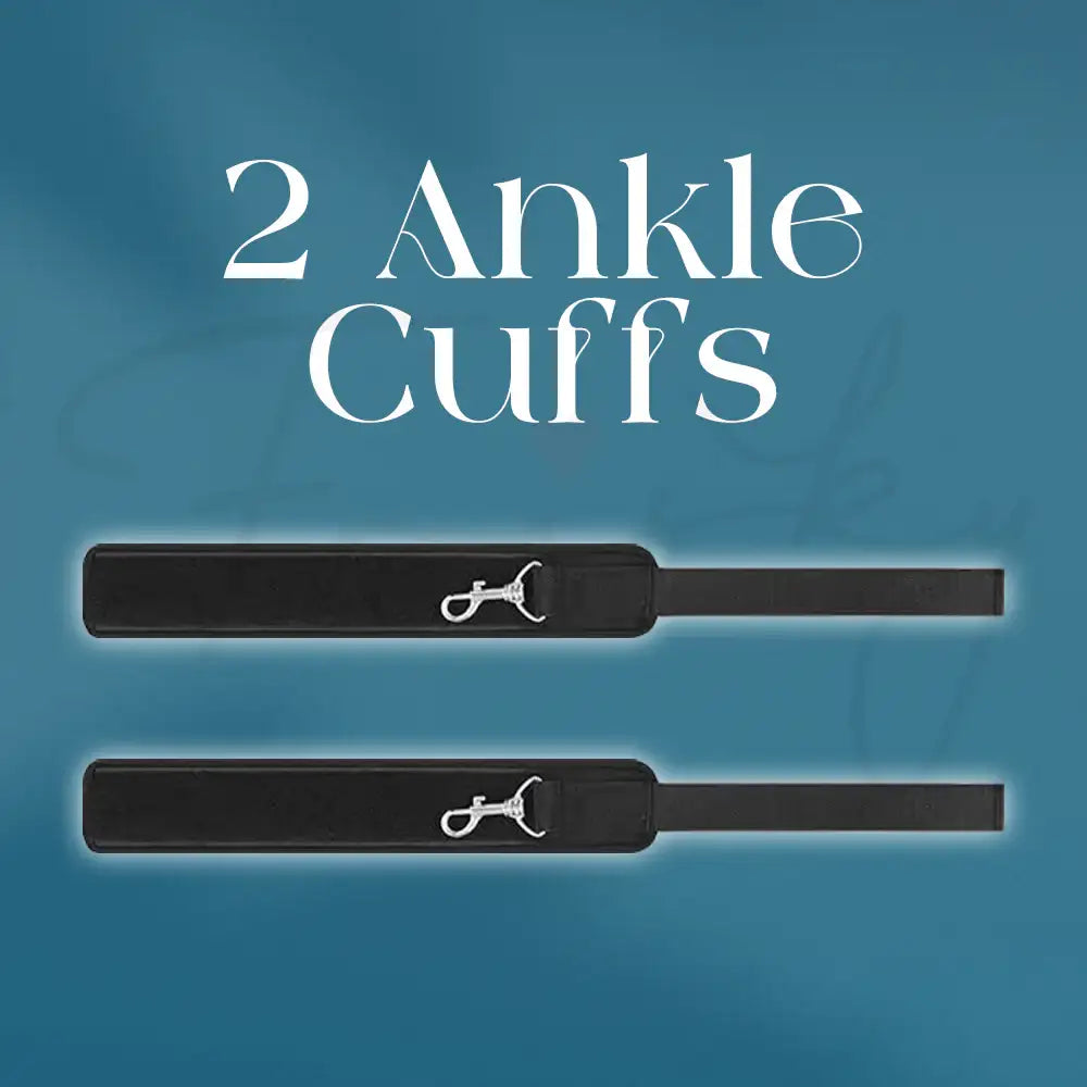 Seductive Submission – BDSM Bed Bondage Hand & Leg Cuff Set - Frisky Business Adult Sex Toys Shop