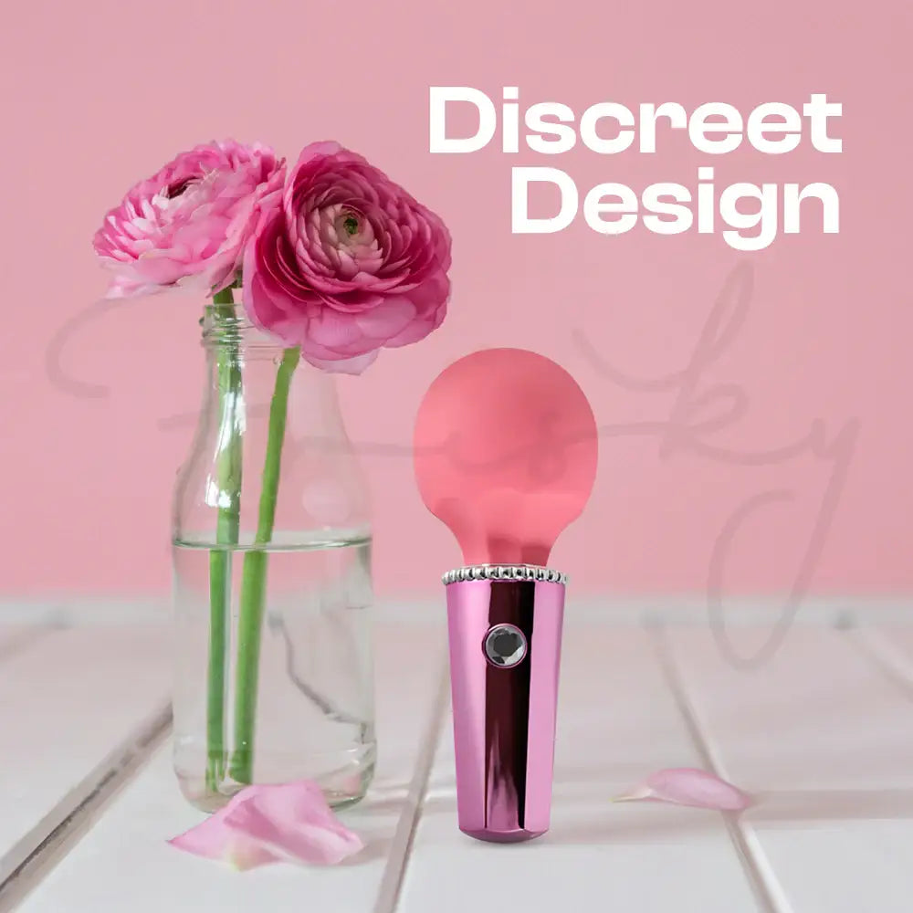 Shimmer Luxe - Female Mini AV Diamond Vibrator - Frisky Business Adult Sex Toys Shop