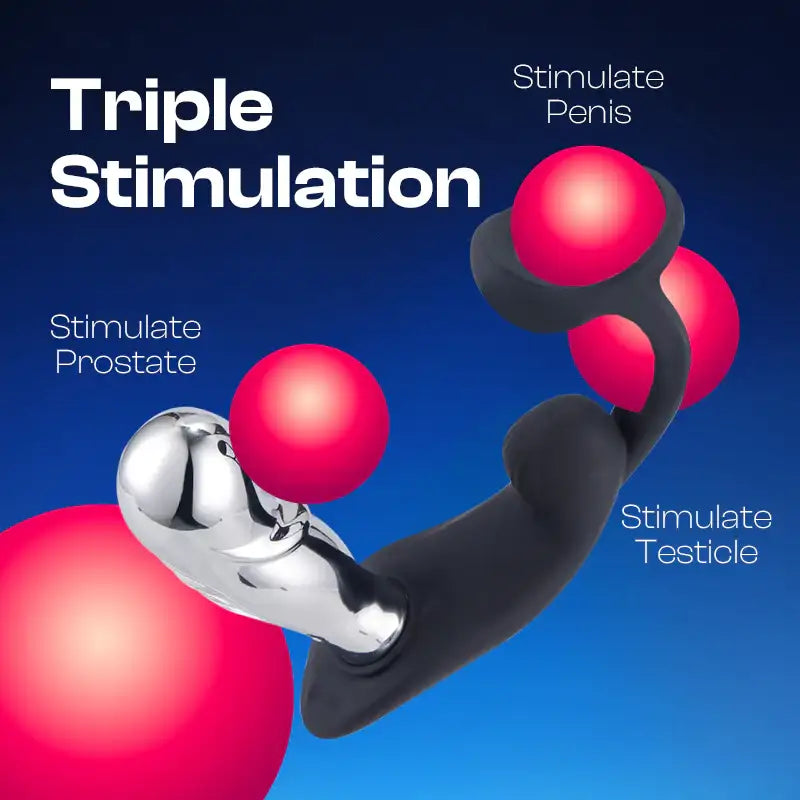Tesla Torrent - Electric Shock Prostate Massager with Remote Control - Frisky Business Adult Sex Toys Shop