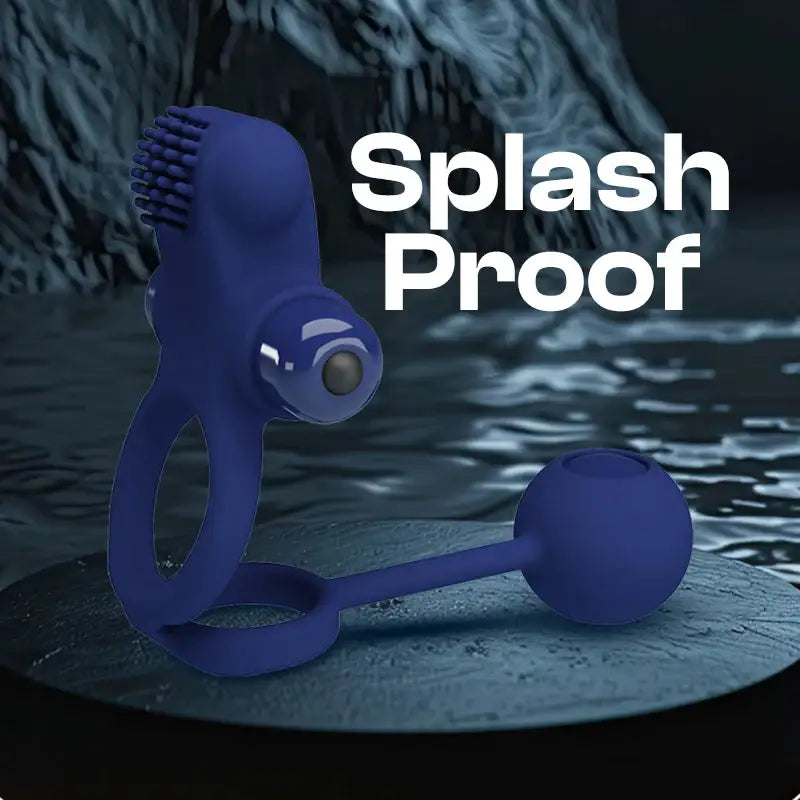 Throb Torque - Dual Cock Ring with Weighing Bead - Frisky Business Adult Sex Toys Shop