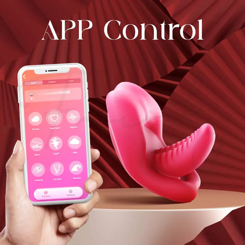 Whisper One – APP Control Wearable Tongue G-Spot Vibrator - Frisky Business Adult Sex Toys Shop