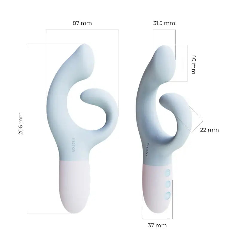 KISSTOY Big G G-Spot Stimulation Vibrator Ergonomic Curved Shape Comfortable Grip Personal Device Singapore