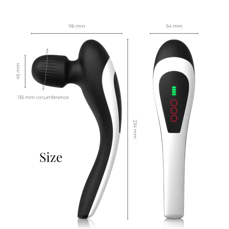 Twist N Ride – Powerful Wand Vibrator - Frisky Business Adult Sex Toys Shop