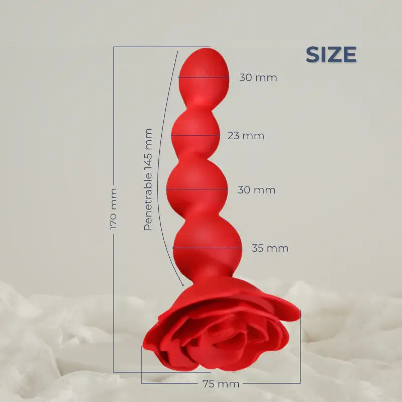 Bloom Beads Ecstasy – Rotating and Vibrating Anal Beads - Frisky Business Adult Sex Toys Shop