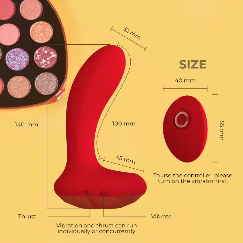 Bold Burst - Powerful Thrusting Vibrator - Frisky Business Adult Sex Toys Shop