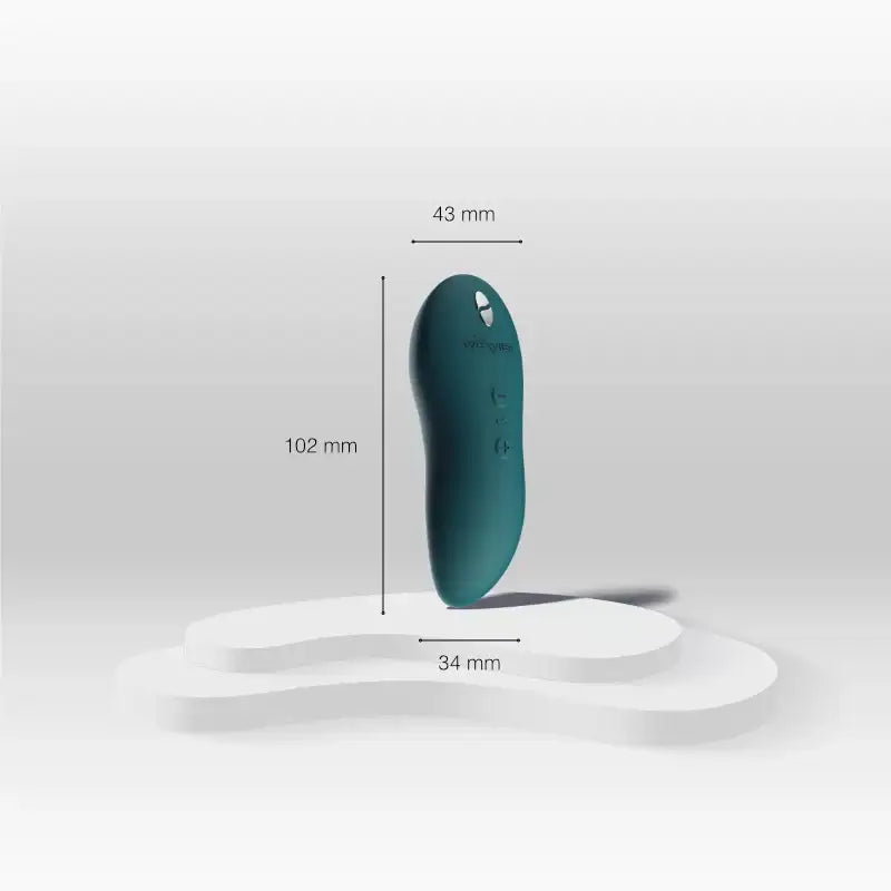 We-Vibe Touch X Green Velvet quiet wearable vibrator with travel-friendly design and app control Singapore