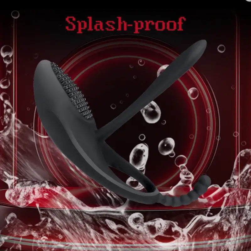 Eclipse Echo - Remote Control Vibrating Cock Ring - Frisky Business Adult Sex Toys Shop