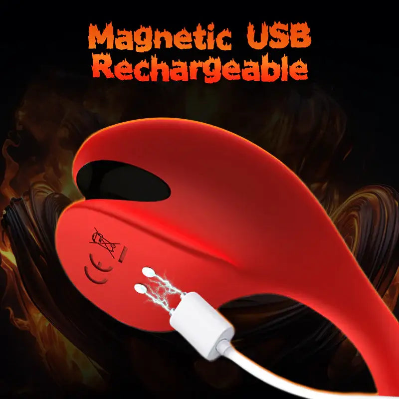 Flame’Leaf - Remote and APP Control Dual-Usage Vibrator - Frisky Business Adult Sex Toys Shop