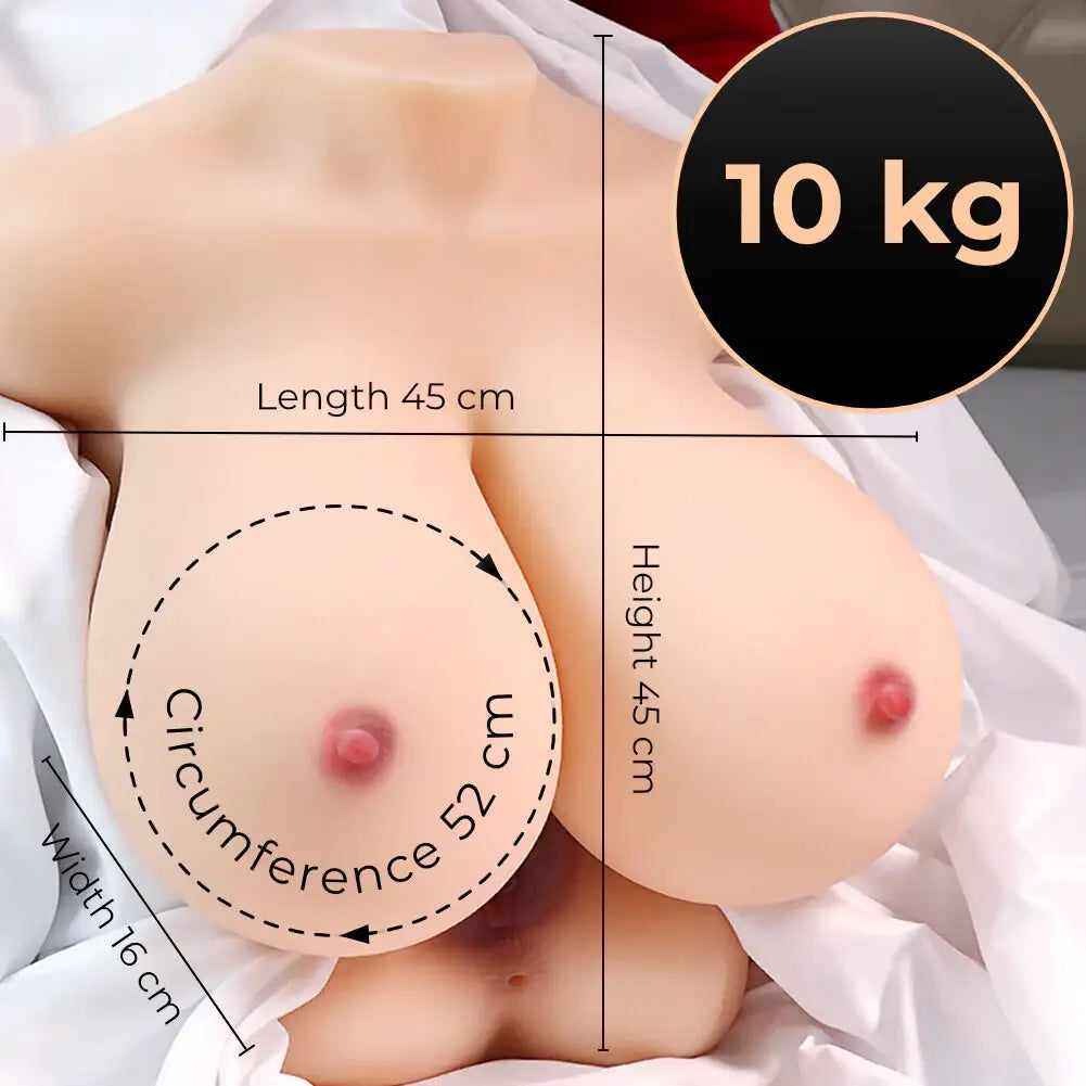 Colossal - 52 cm Circumference Huge Breast with Dual Entrance - Frisky Business Adult Sex Toys Shop