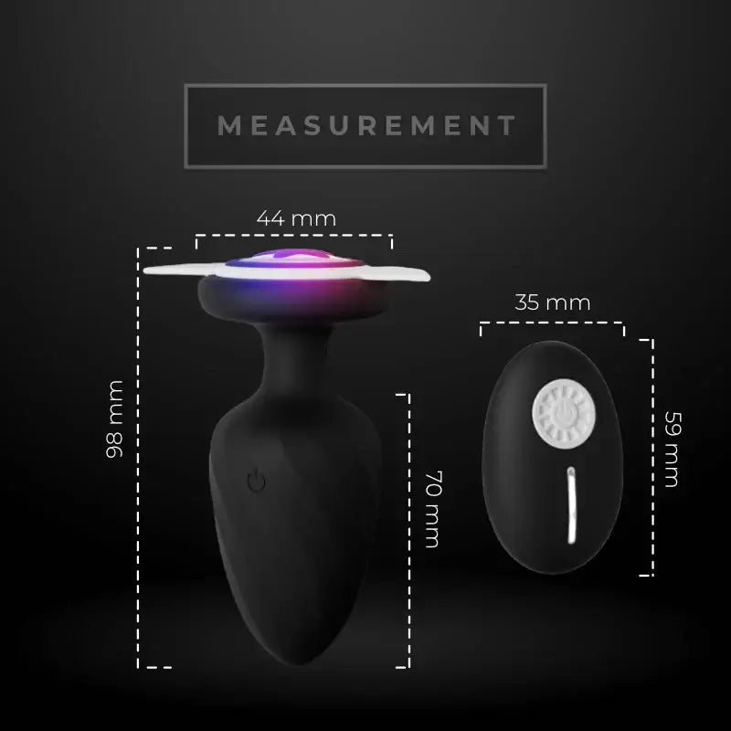 Angel Vibrating Silicone Butt Plug - Frisky Business Adult Sex Toys Shop