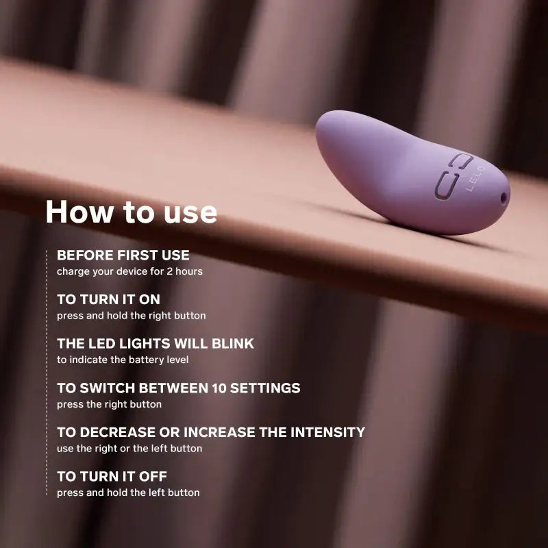 LELO Lily 3 Mini compact wearable personal massager lightweight design flexible fit everyday comfort Singapore
