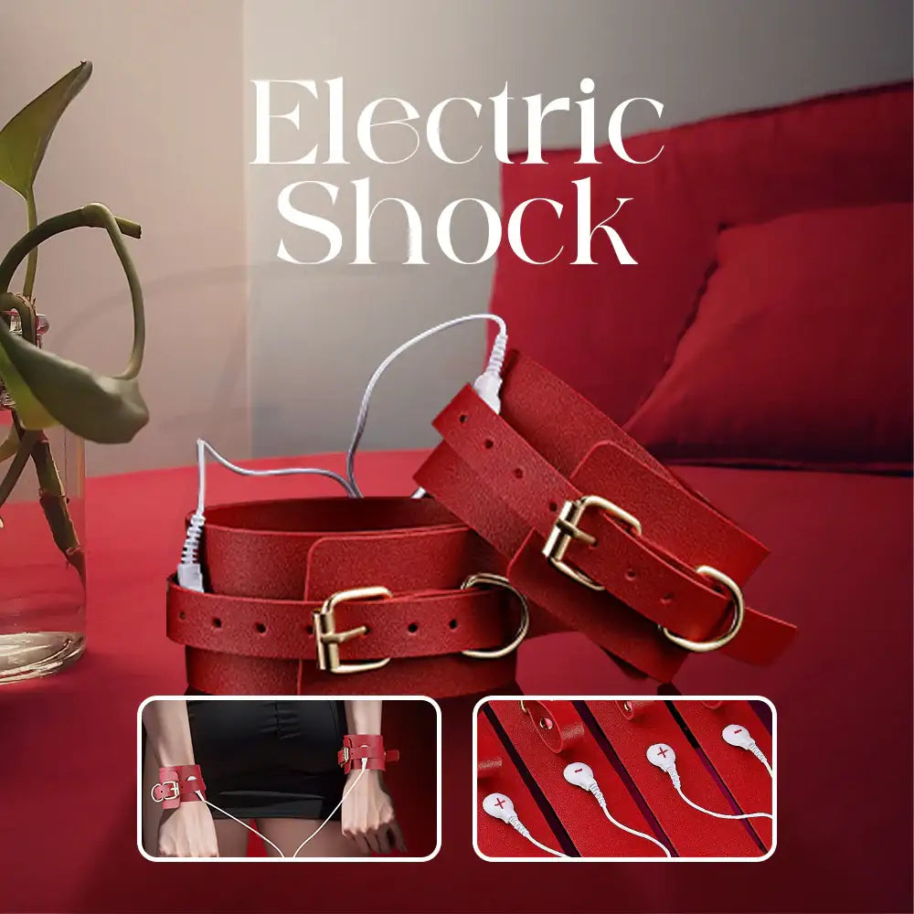 Arcane Electricity – 8 Pcs Electric Shock BDSM Starter Kit - Frisky Business Adult Sex Toys Shop