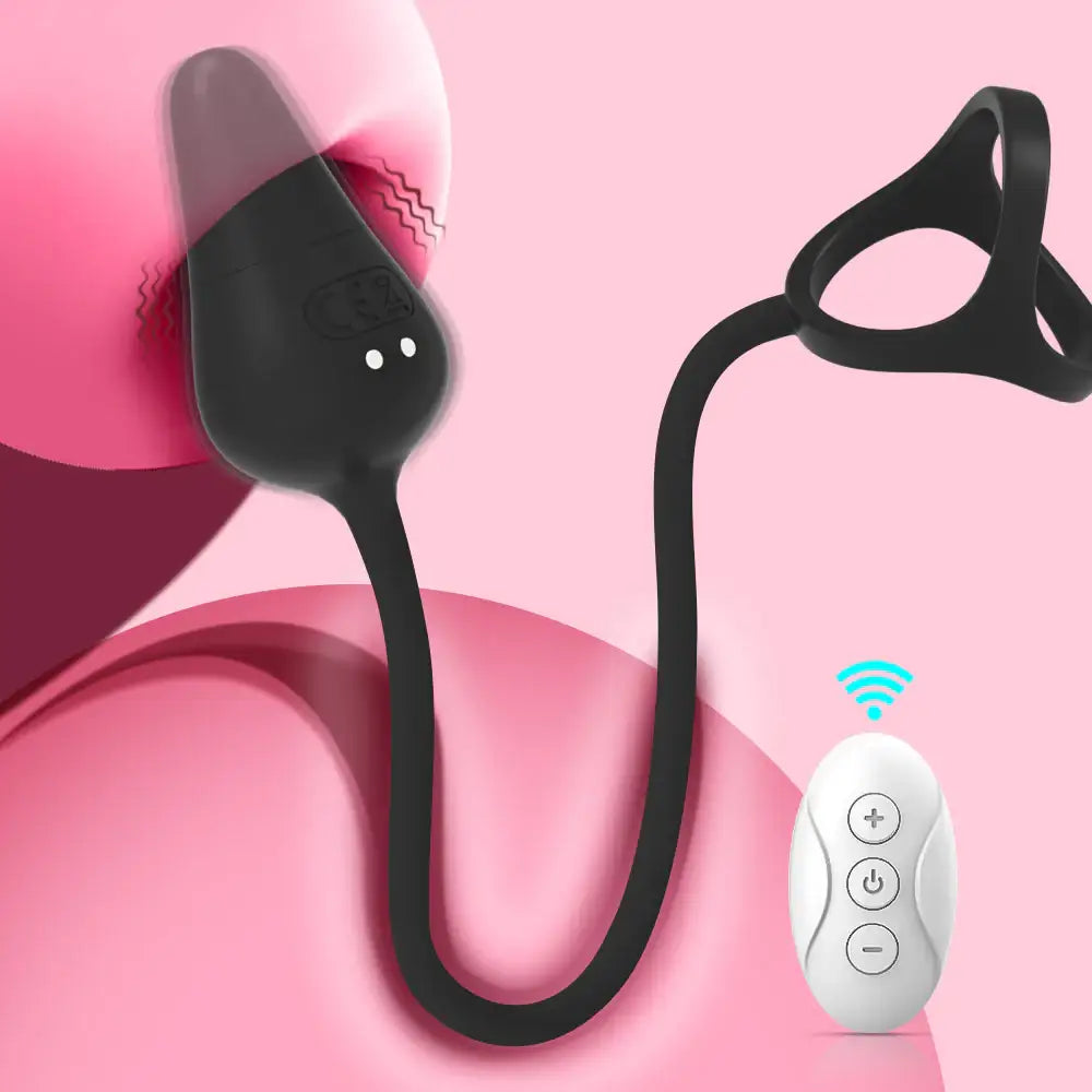 Martin Mojo - Anal Vibrator and Cock Ring with Remote Control - Frisky Business Adult Sex Toys Shop