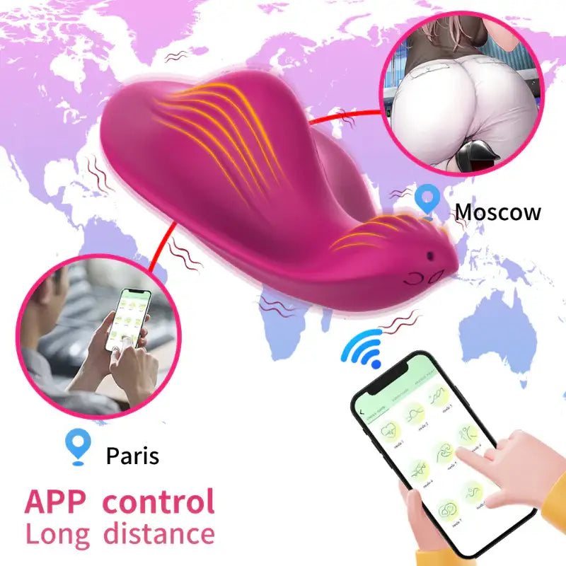 Moody Move - Mini APP Control Wearable Vibrator - Frisky Business Adult Sex Toys Shop