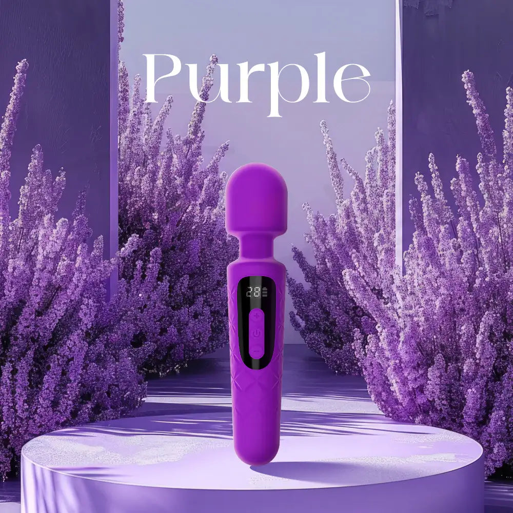 Radielle - LED Display AV Wand Vibrator - Frisky Business Adult Sex Toys Shop