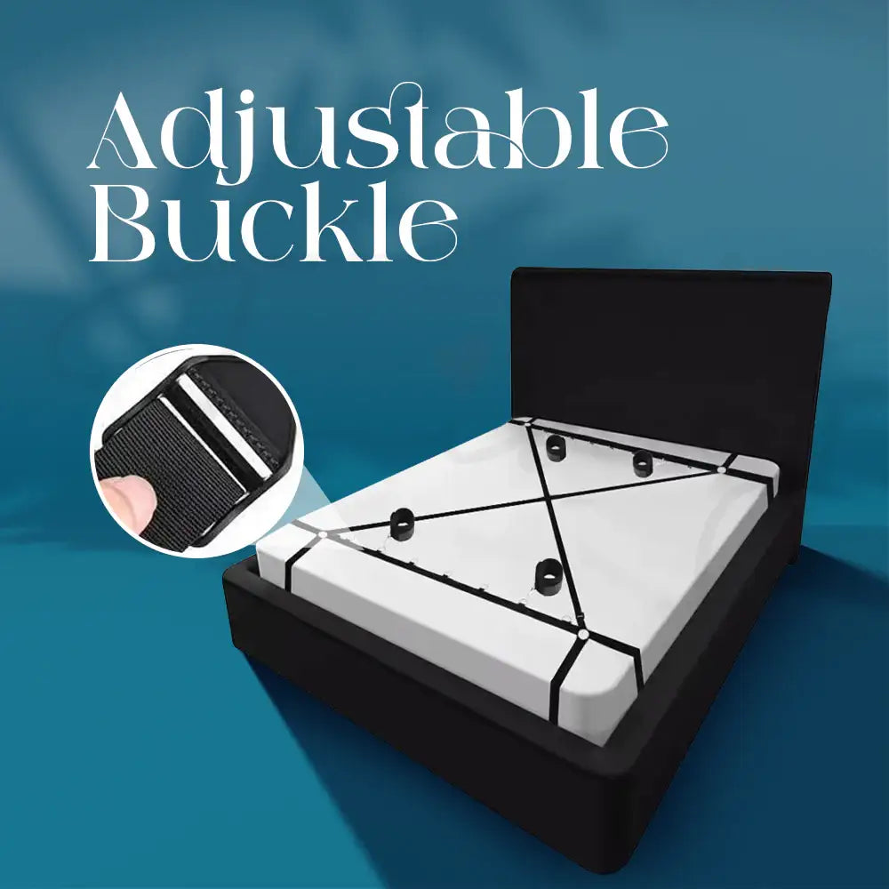 Seductive Submission – BDSM Bed Bondage Hand & Leg Cuff Set - Frisky Business Adult Sex Toys Shop