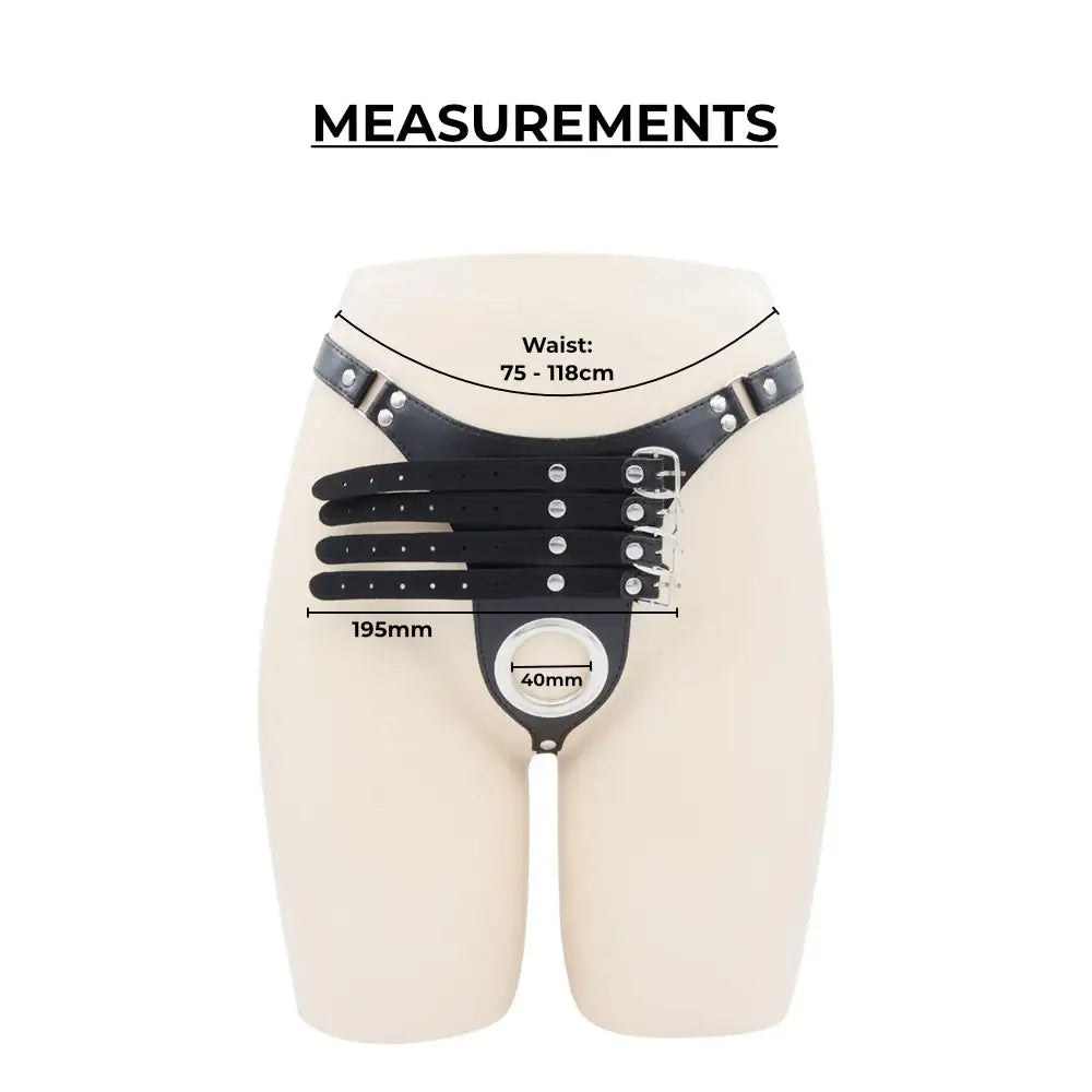 Pleasure Lock - Men Chastity Belt BSDM - Frisky Business Adult Sex Toys Shop