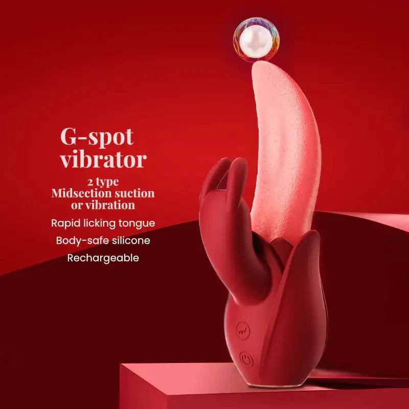 Luscious Licker - Vibrating Tongue 3 in 1 - Frisky Business Adult Sex Toys Shop