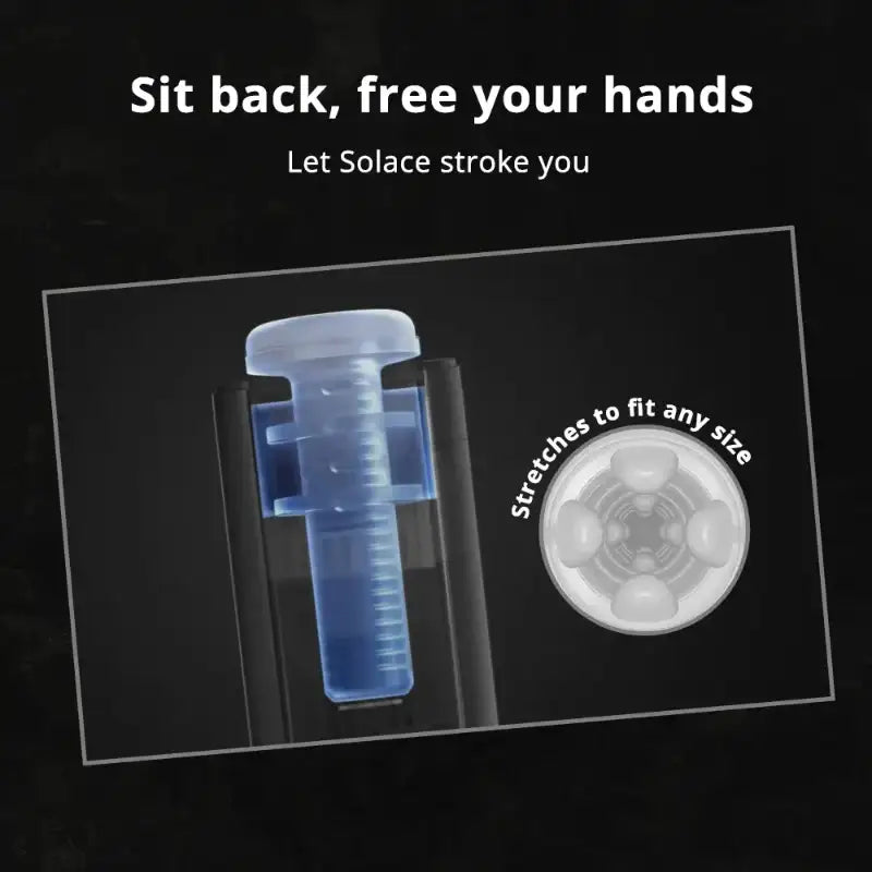 Lovense Solace body safe materials smooth finish premium male stimulation device Singapore