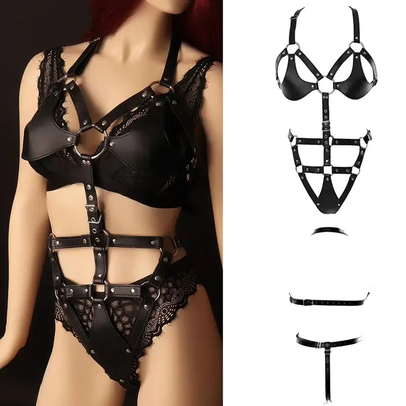 Tease Me Ties - SM Bondage Harness - Frisky Business Adult Sex Toys Shop