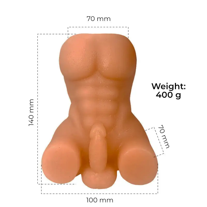 Gay Mini-Mate - Palm-sized Male Manual Stroker - Frisky Business Adult Sex Toys Shop
