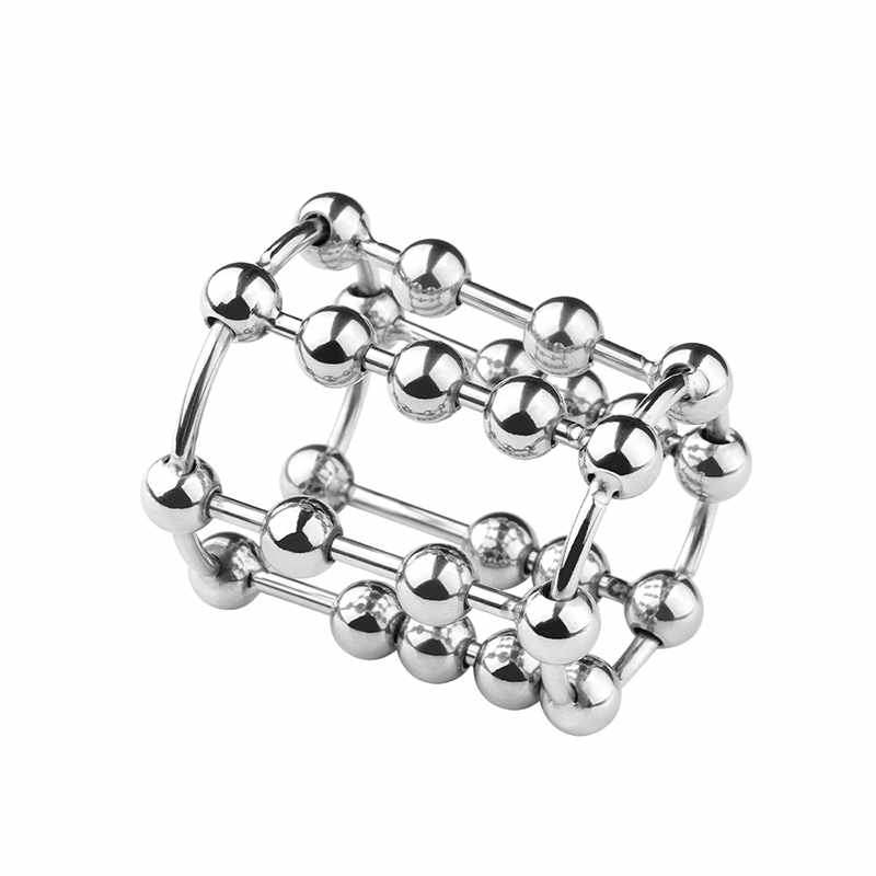 Cocky - Penis Cage with Movable Beads - Frisky Business Adult Sex Toys Shop