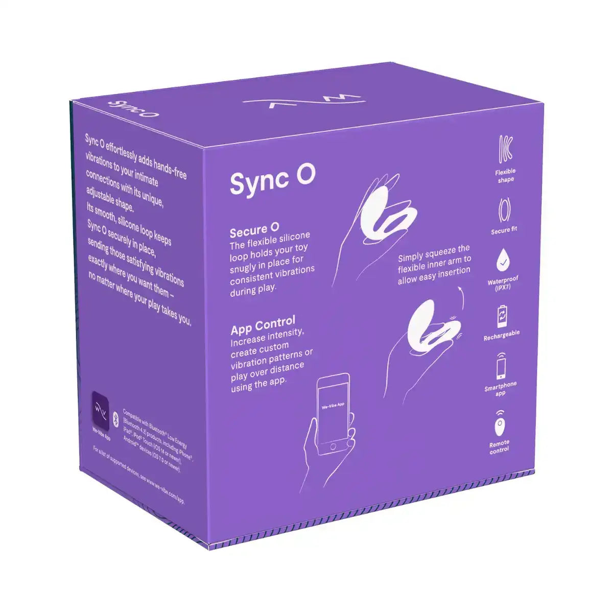 We-Vibe Sync O Light Purple quiet operation for discreet personal enjoyment Singapore
