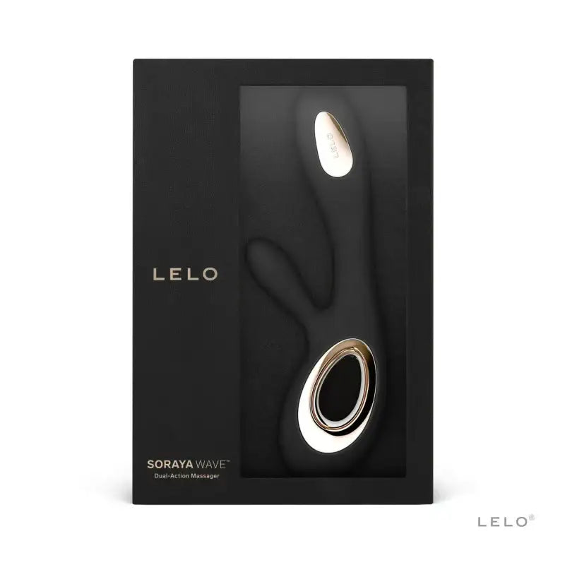 LELO Soraya Wave™ wearable massager premium silicone ergonomic curves USB rechargeable whisper quiet motor black Singapore