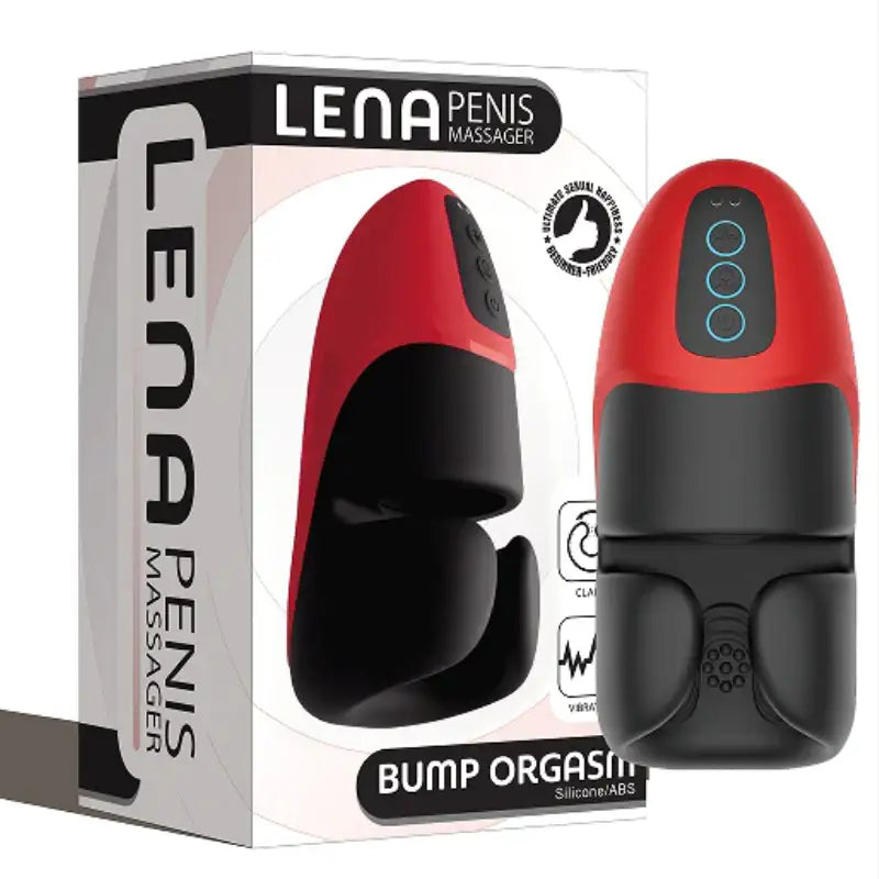 Lena Lux - Clamp Vibrating Penis Massager - Frisky Business Adult Sex Toys Shop