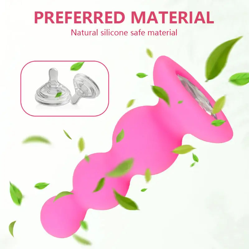 Plug Pagoda Pearl - Manual Full Silicone Beaded Anal - Frisky Business Adult Sex Toys Shop