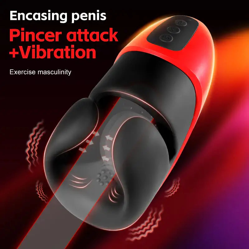 Lena Lux - Clamp Vibrating Penis Massager - Frisky Business Adult Sex Toys Shop