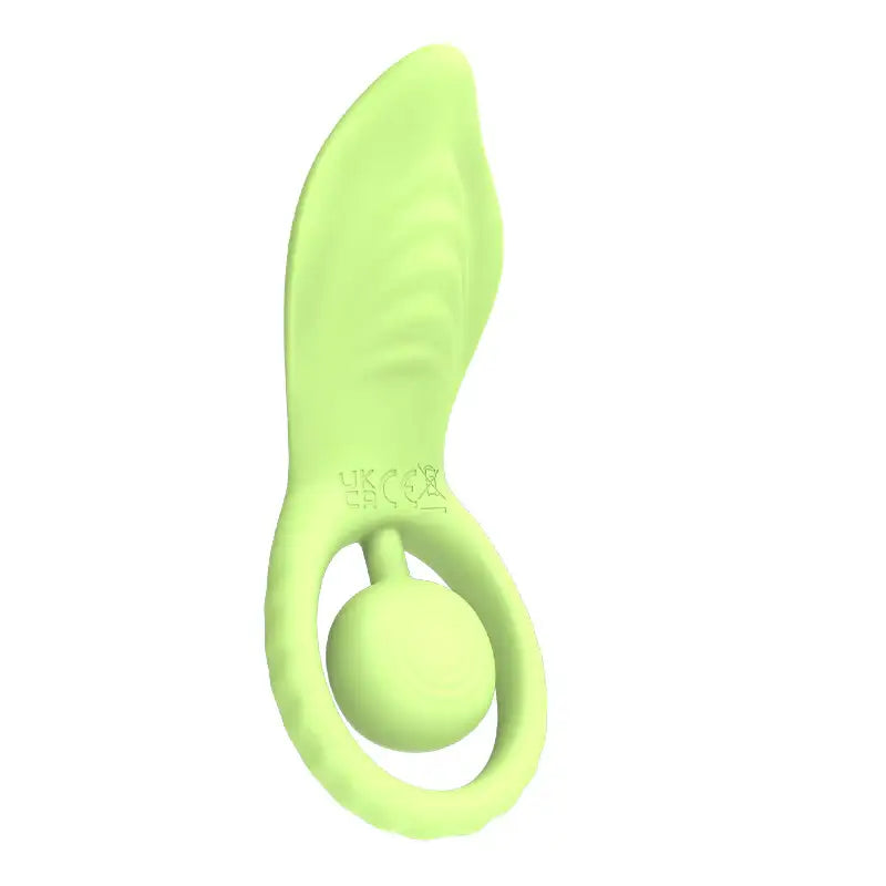 Sweet Relief - Leaf-Shaped Vibrating Cock Ring with Remote Control - Frisky Business Adult Sex Toys Shop