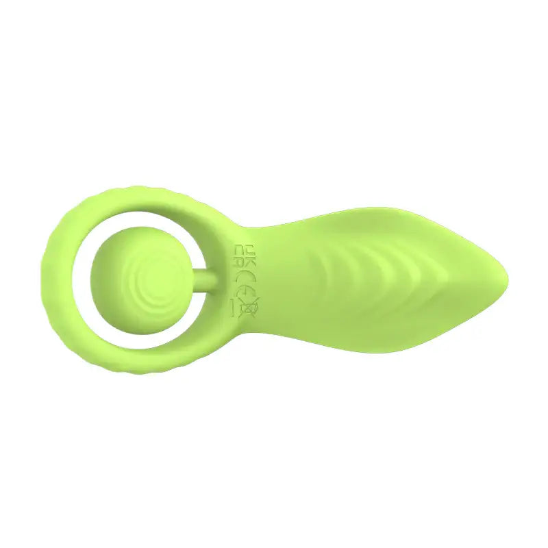 Sweet Relief - Leaf-Shaped Vibrating Cock Ring with Remote Control - Frisky Business Adult Sex Toys Shop