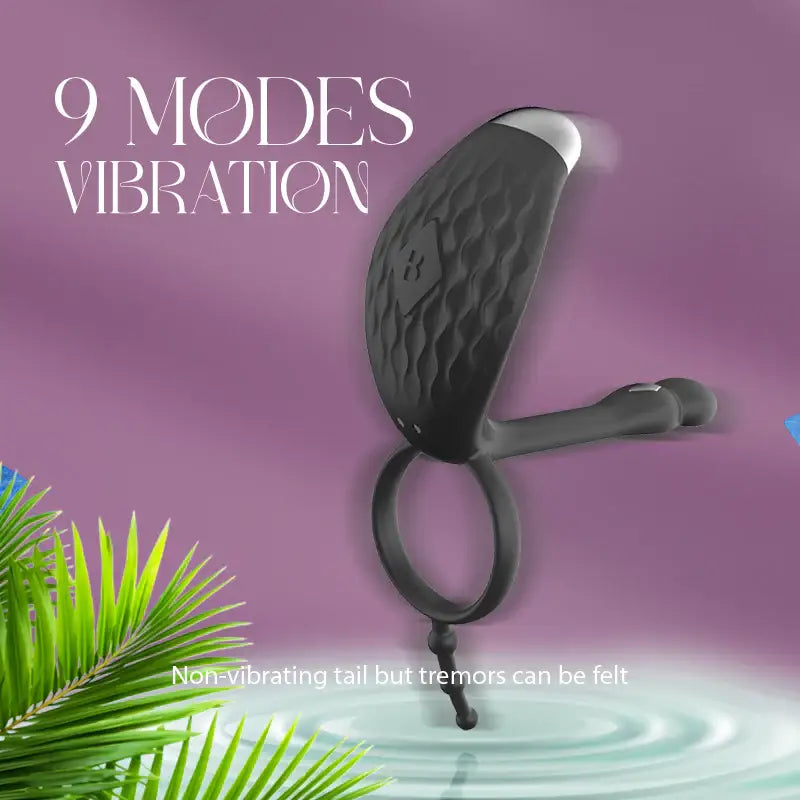 ElectroPulse - Vibrating Cock Ring with Light Electric Shock - Frisky Business Adult Sex Toys Shop