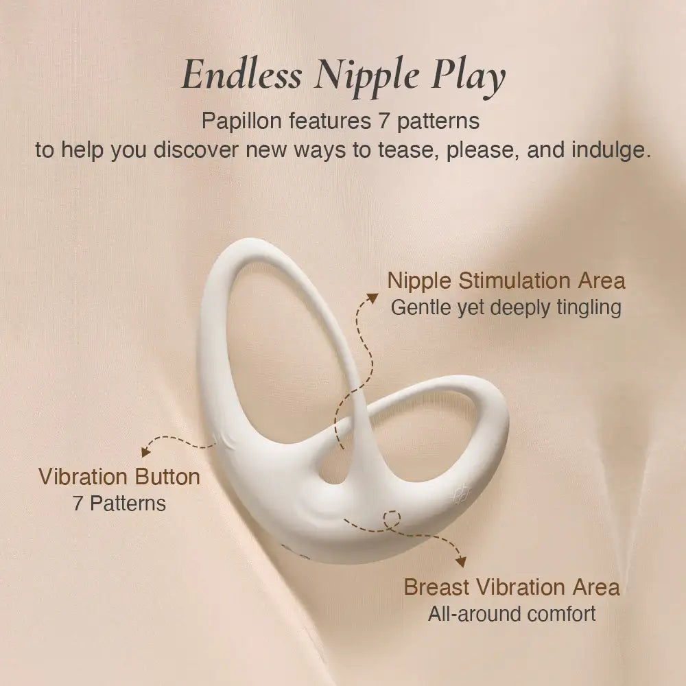 OSUGA Papillon soft silicone wearable vibrator with comfortable secure fit Singapore