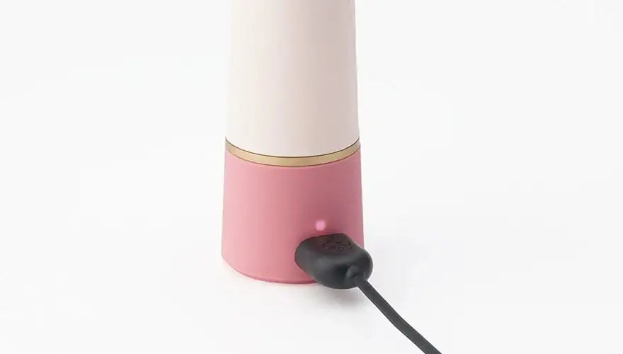 Iroha Rin + Hisui Momosango Mini Wand Vibrator Rose Petal Pink modern ergonomic shape easy to grip Singapore
