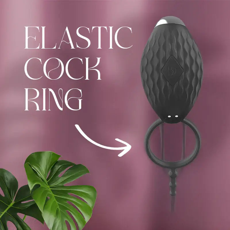 ElectroPulse - Vibrating Cock Ring with Light Electric Shock - Frisky Business Adult Sex Toys Shop