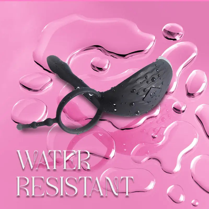 ElectroPulse - Vibrating Cock Ring with Light Electric Shock - Frisky Business Adult Sex Toys Shop