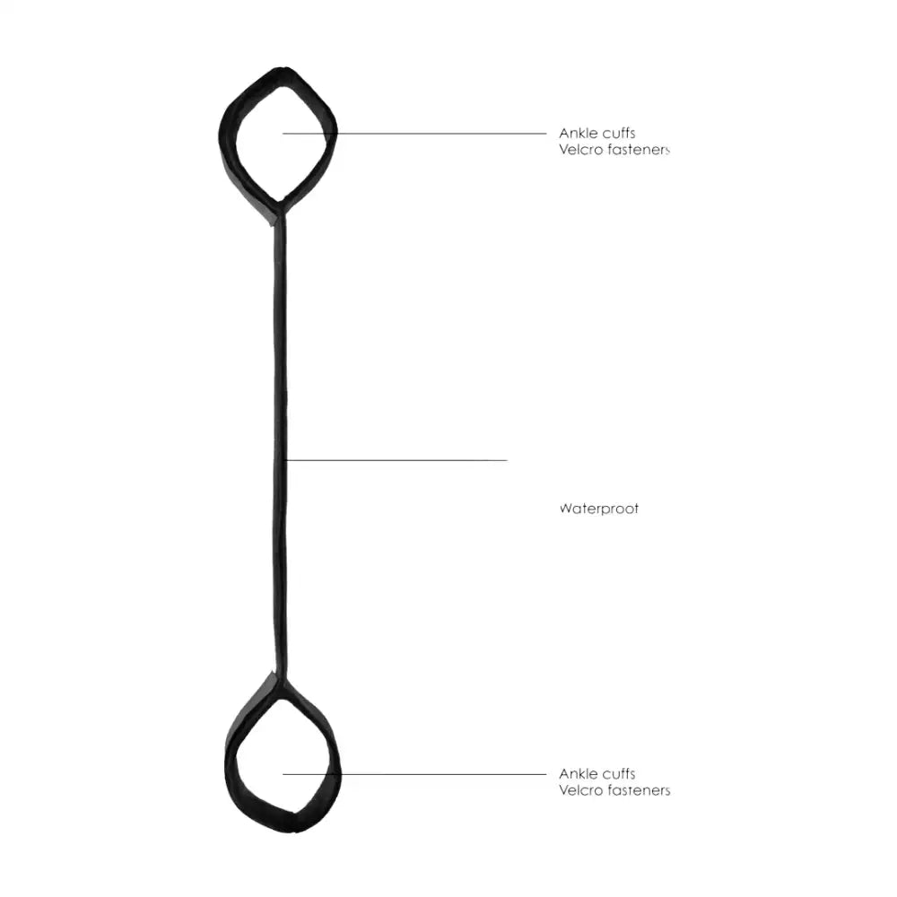 SHOTS Ouch! Spreader Bar with Cuffs multiple cuff attachments for customizable restraint and flexible positioning during adult play Singapore