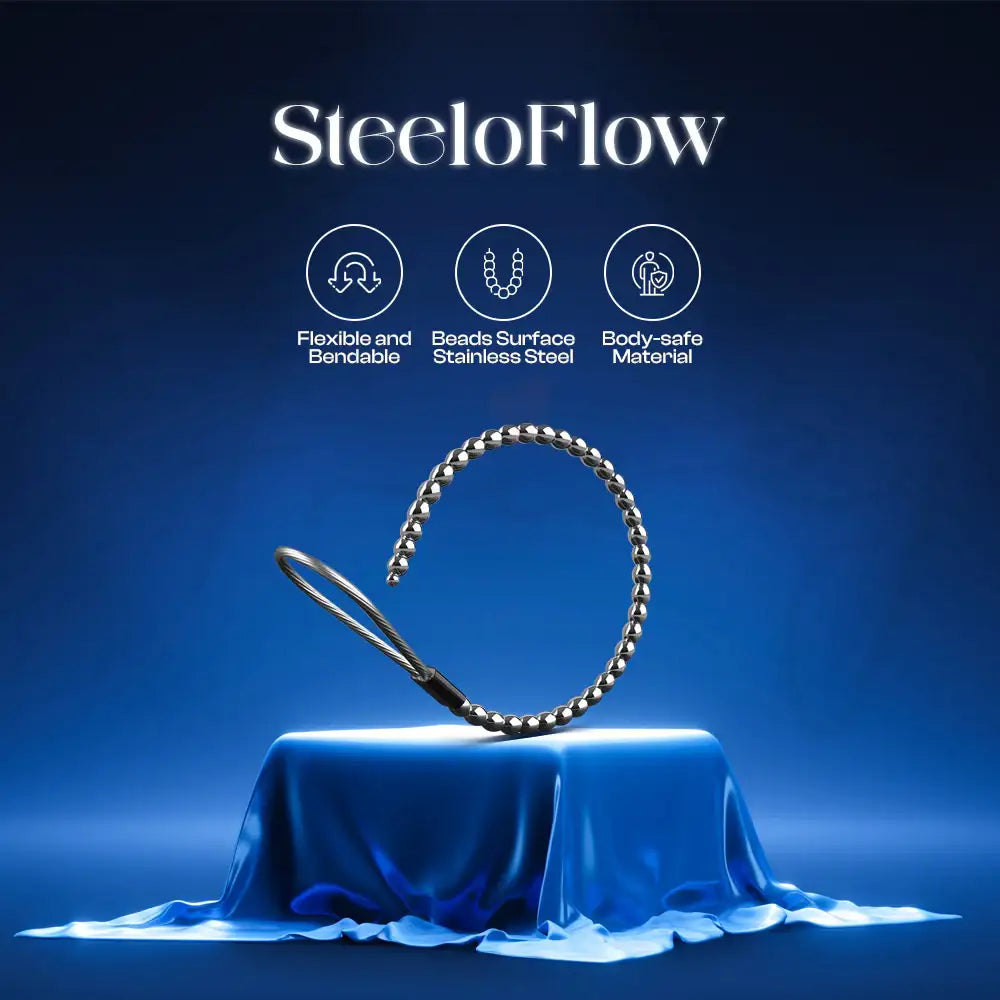 SteeloFlow - Flexible Stainless Steel Urethral Soundings - Frisky Business Adult Sex Toys Shop