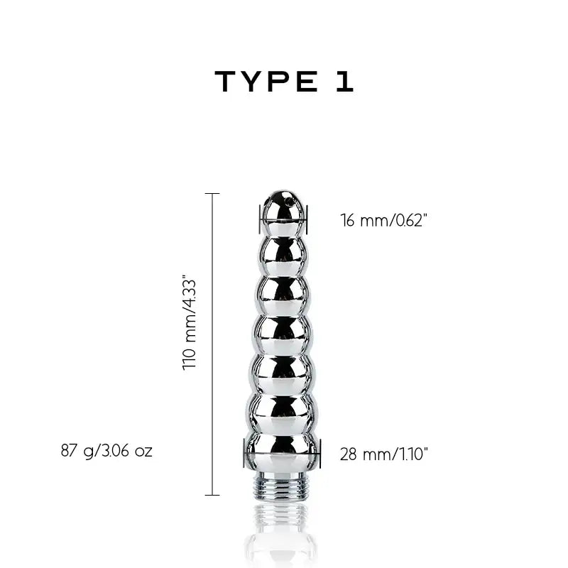 Stainless Steel Enema Nozzle - Frisky Business Adult Sex Toys Shop
