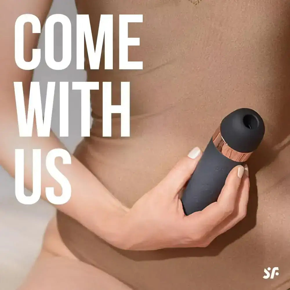 Satisfyer Pro 3+ Air Pulse & Vibration Clitoral Stimulator Travel-Friendly Size Compact Ergonomic Personal Massager Singapore