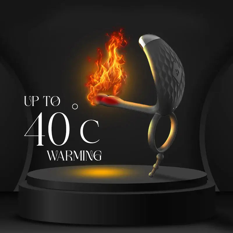 ElectroPulse - Vibrating Cock Ring with Light Electric Shock - Frisky Business Adult Sex Toys Shop