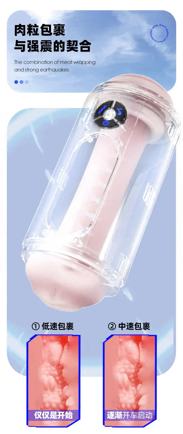 Pleasure Whisper - Dual Entry Masturbator - Frisky Business Adult Sex Toys Shop