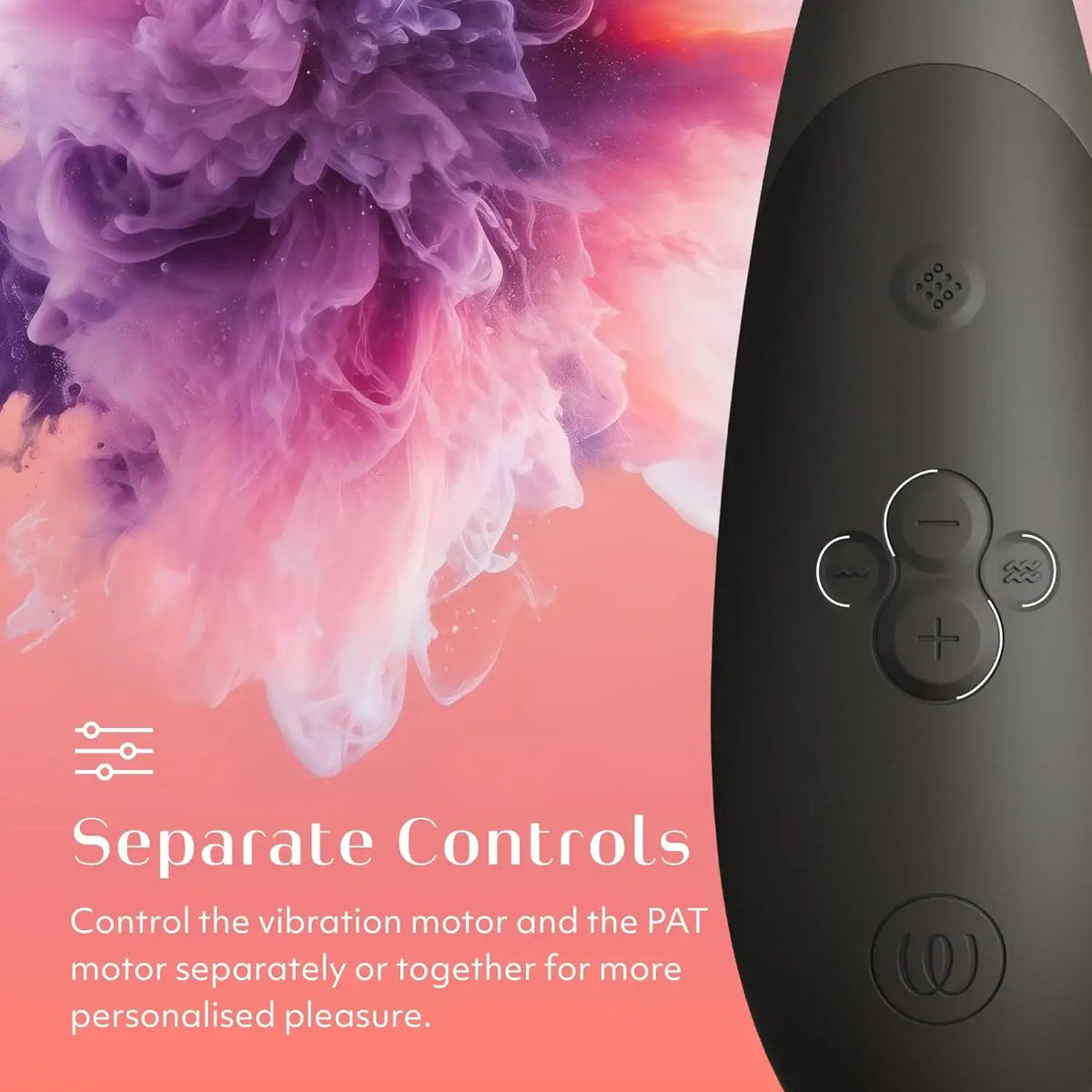 Womanizer Enhance 2-in-1 Clitoral Stimulator Black USB Rechargeable App Controlled Interactive Personal Massager Singapore