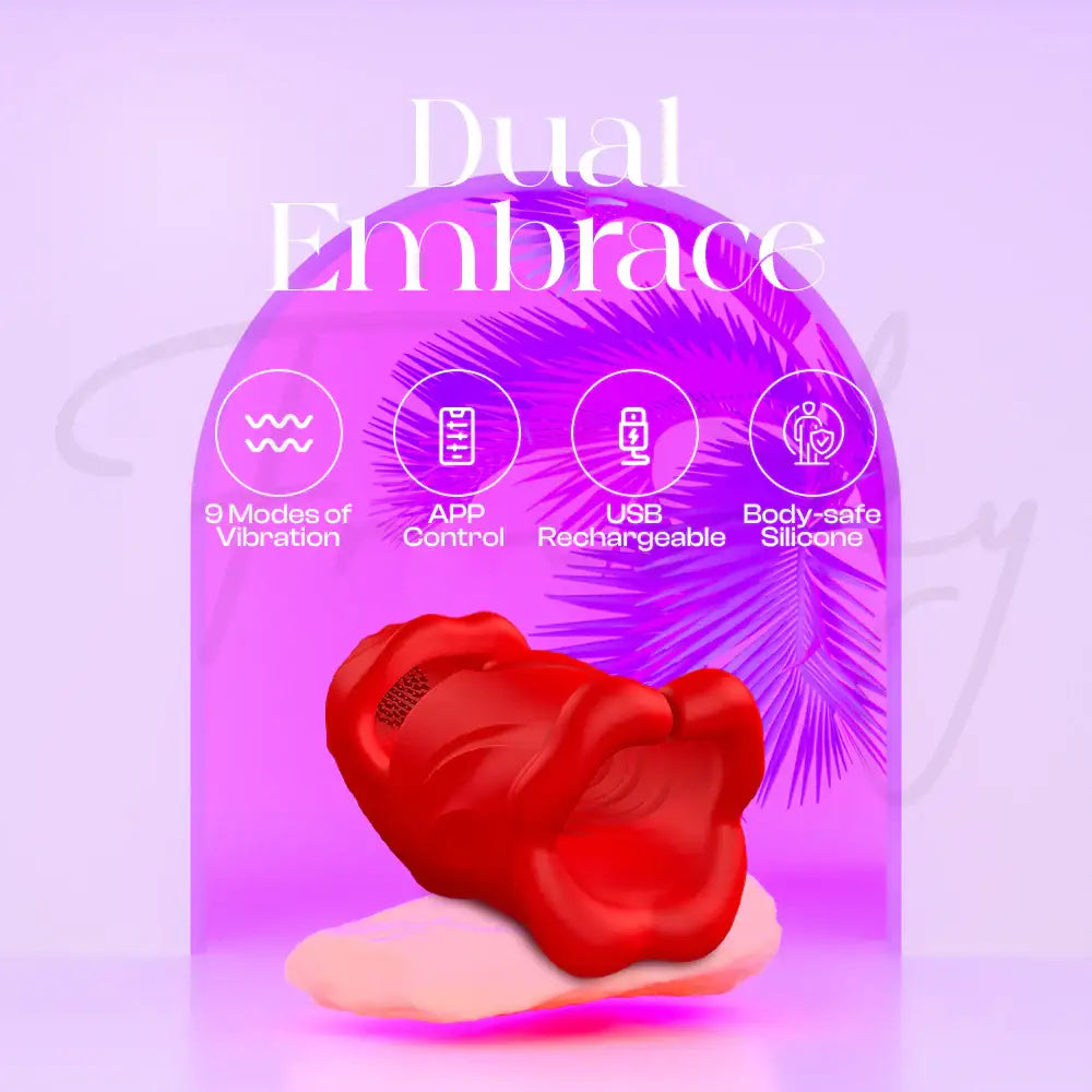 Dual Embrace – APP Control Penis Endurance Trainer - Frisky Business Adult Sex Toys Shop