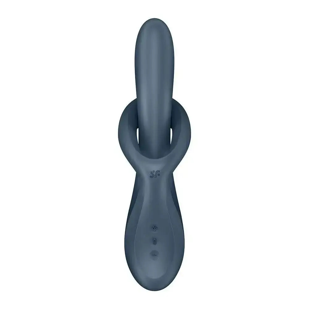 Satisfyer Heat Flex 4 Gray Soft Silicone Body Waterproof Compact Travel-Friendly Gadget Singapore