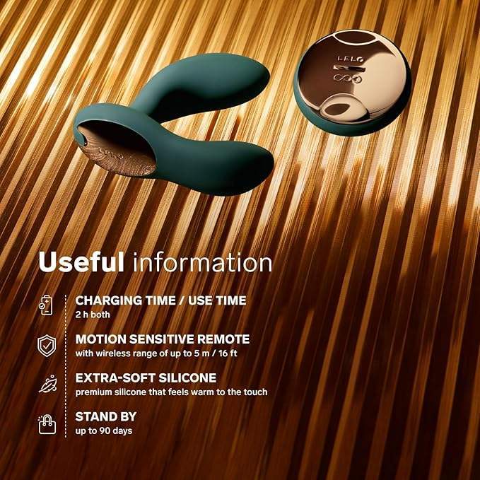 LELO Hugo 2 Black high-quality silicone construction with dual motors for deep internal stimulation and premium personal care Singapore
